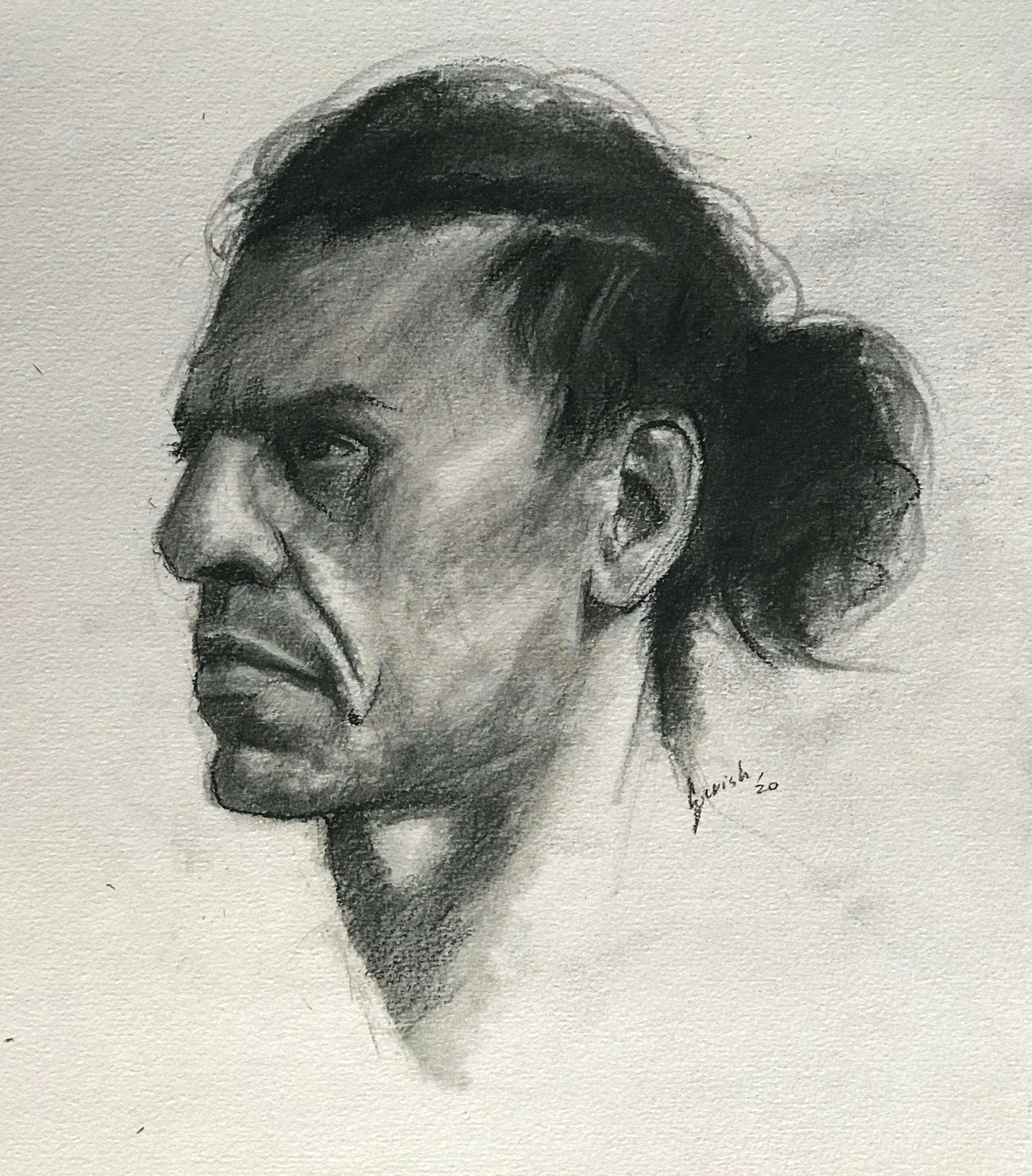 Charcoal on Paper