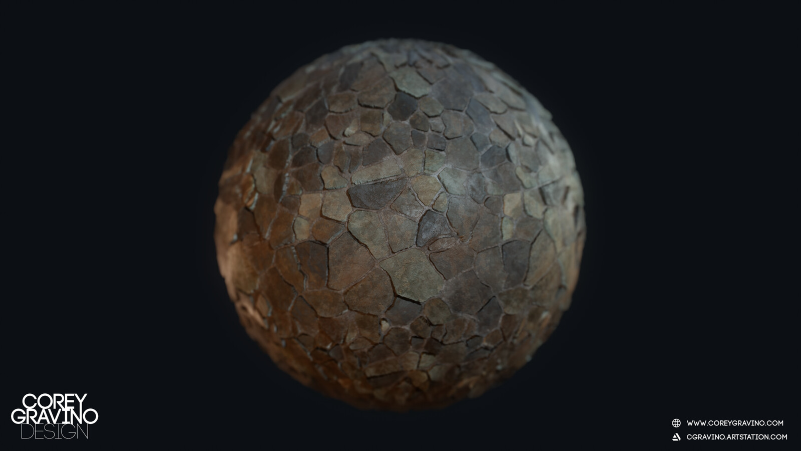 Medieval Stone PBR Material