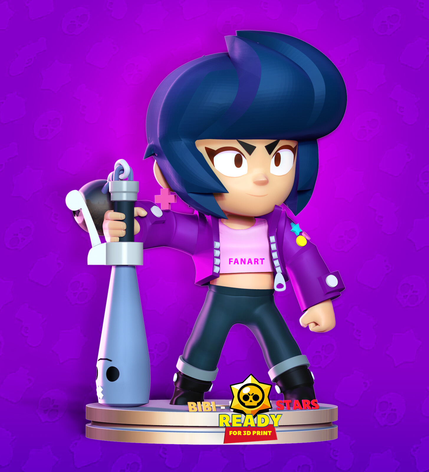 3d brawl stars картинки