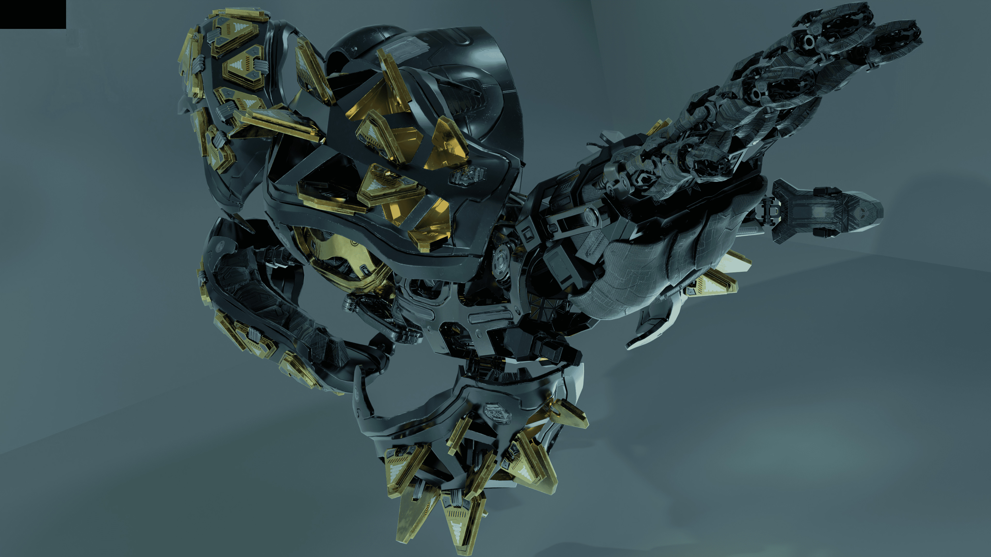 Sword-less render