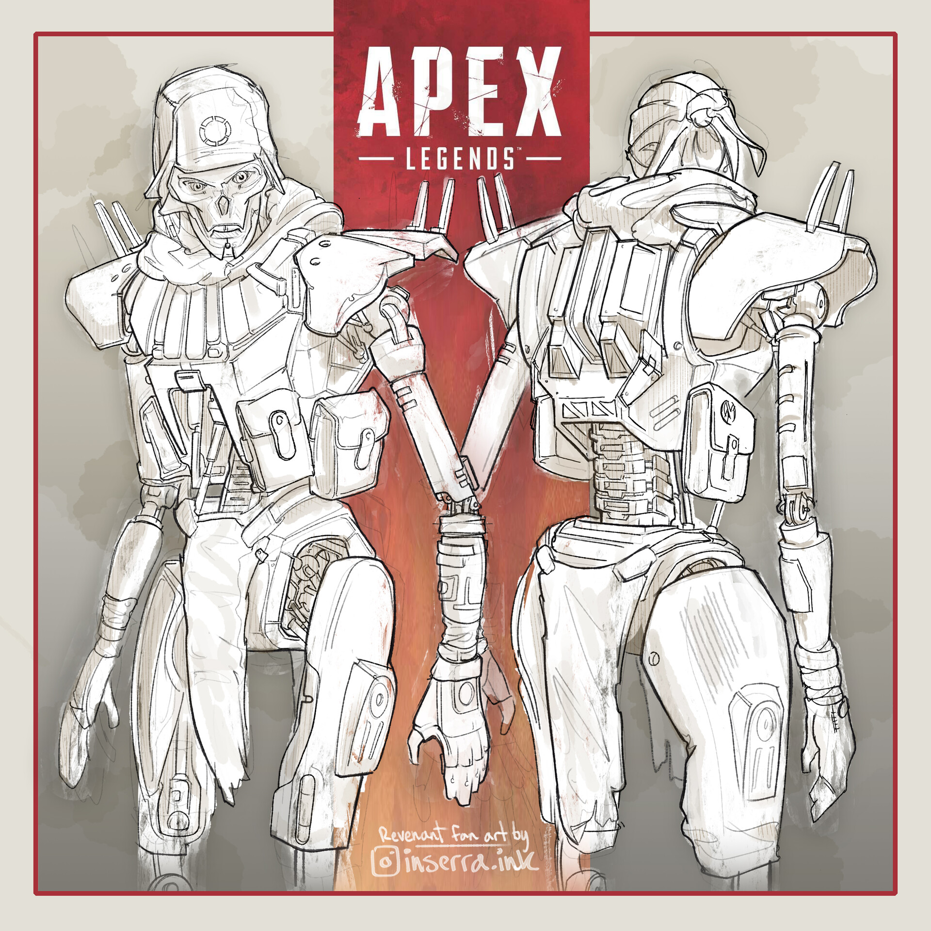 Artstation Apex Legends Revenant Fan Art Jake Inserra His heirloom will definitely be unique. artstation apex legends revenant