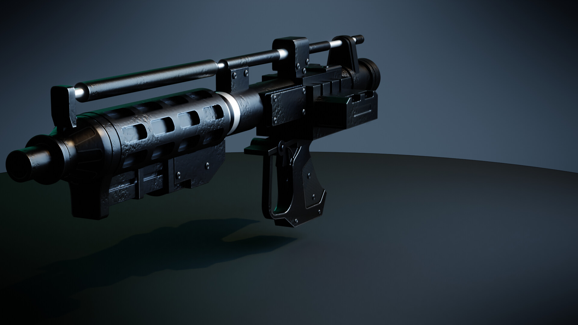 ArtStation E5 blaster rifle