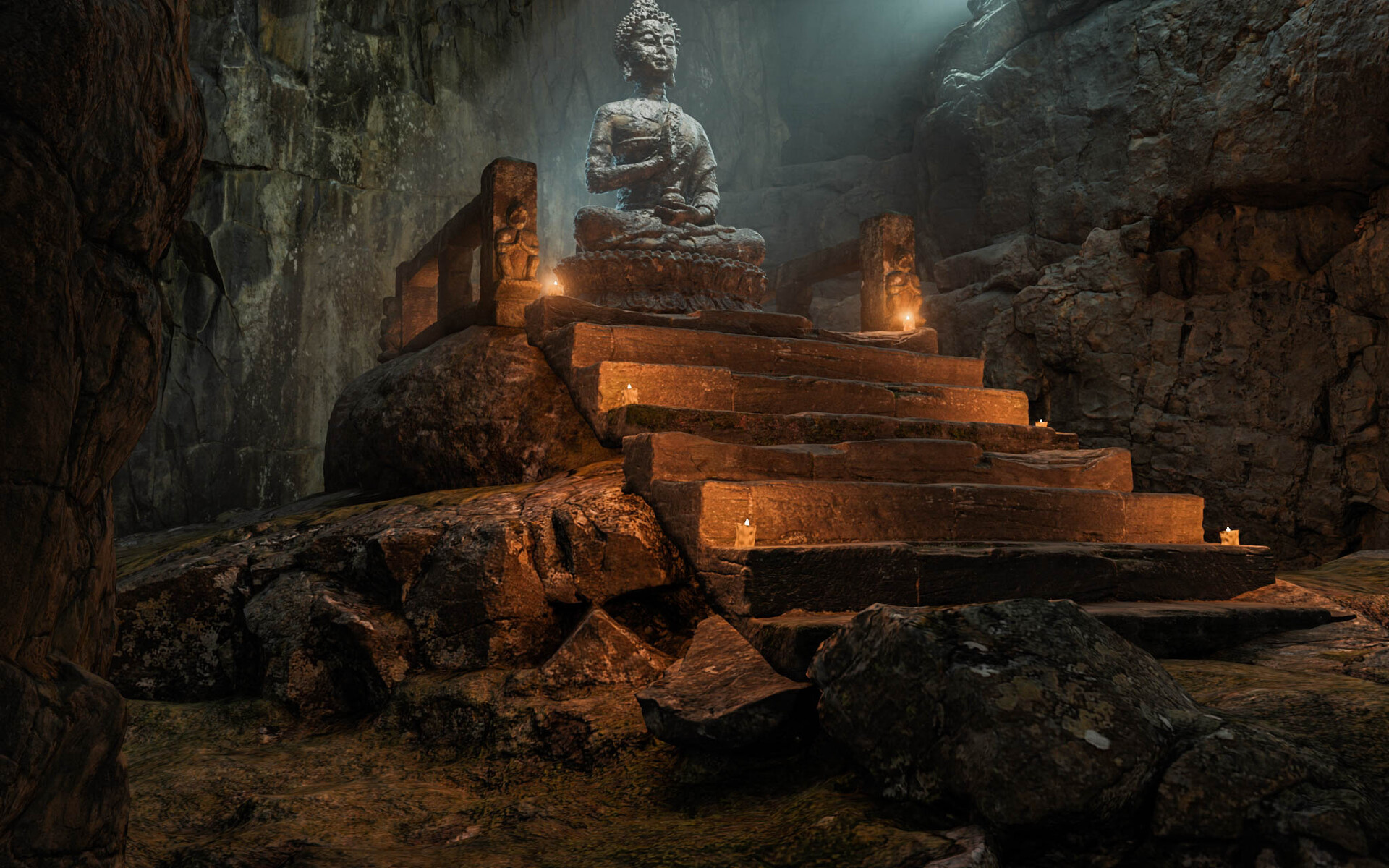 Монах из the Cave