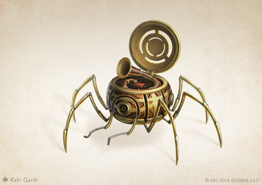 Clockwork Spider