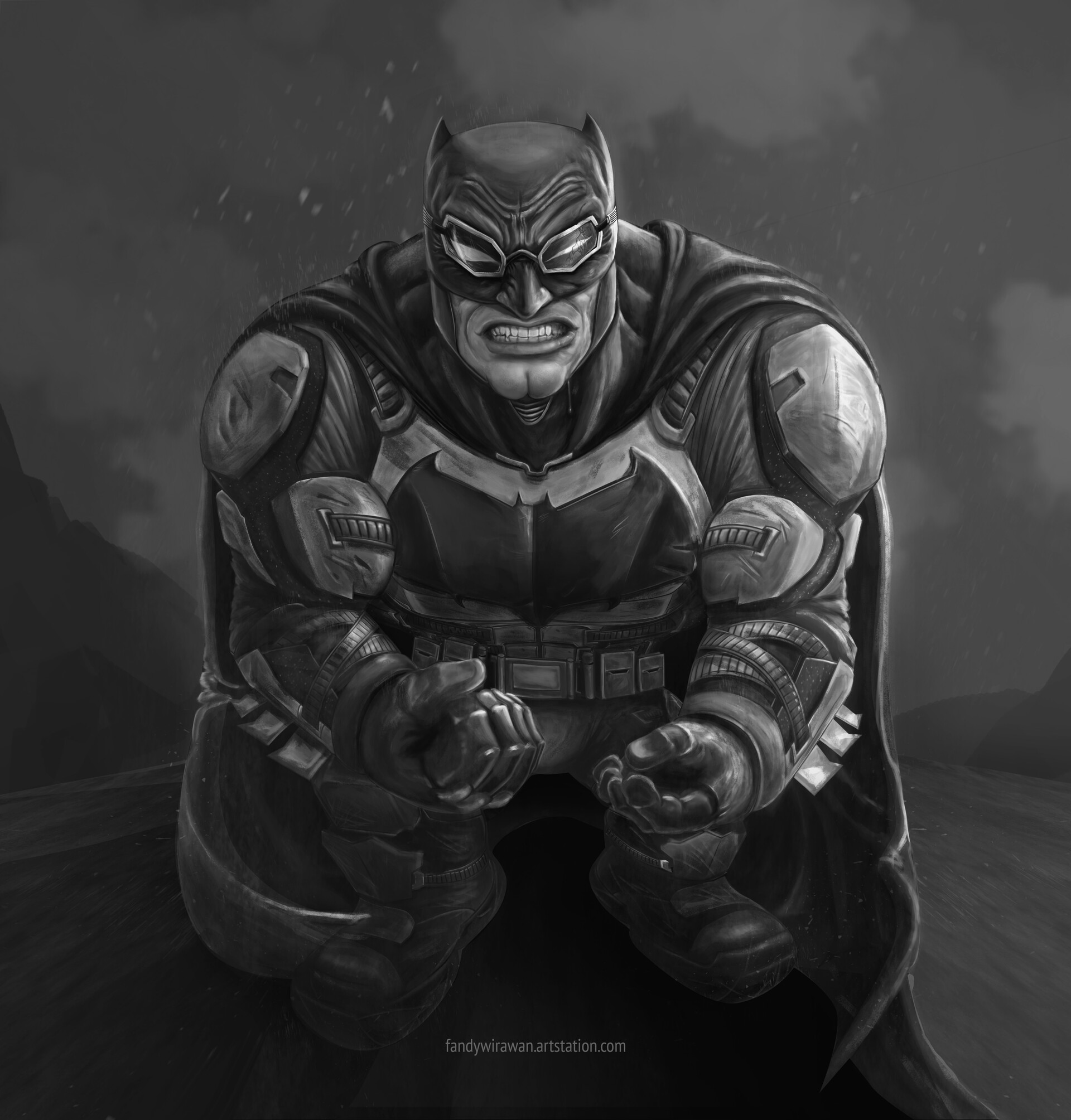 Fandy Wirawan - Batman Angry Tactical Suit