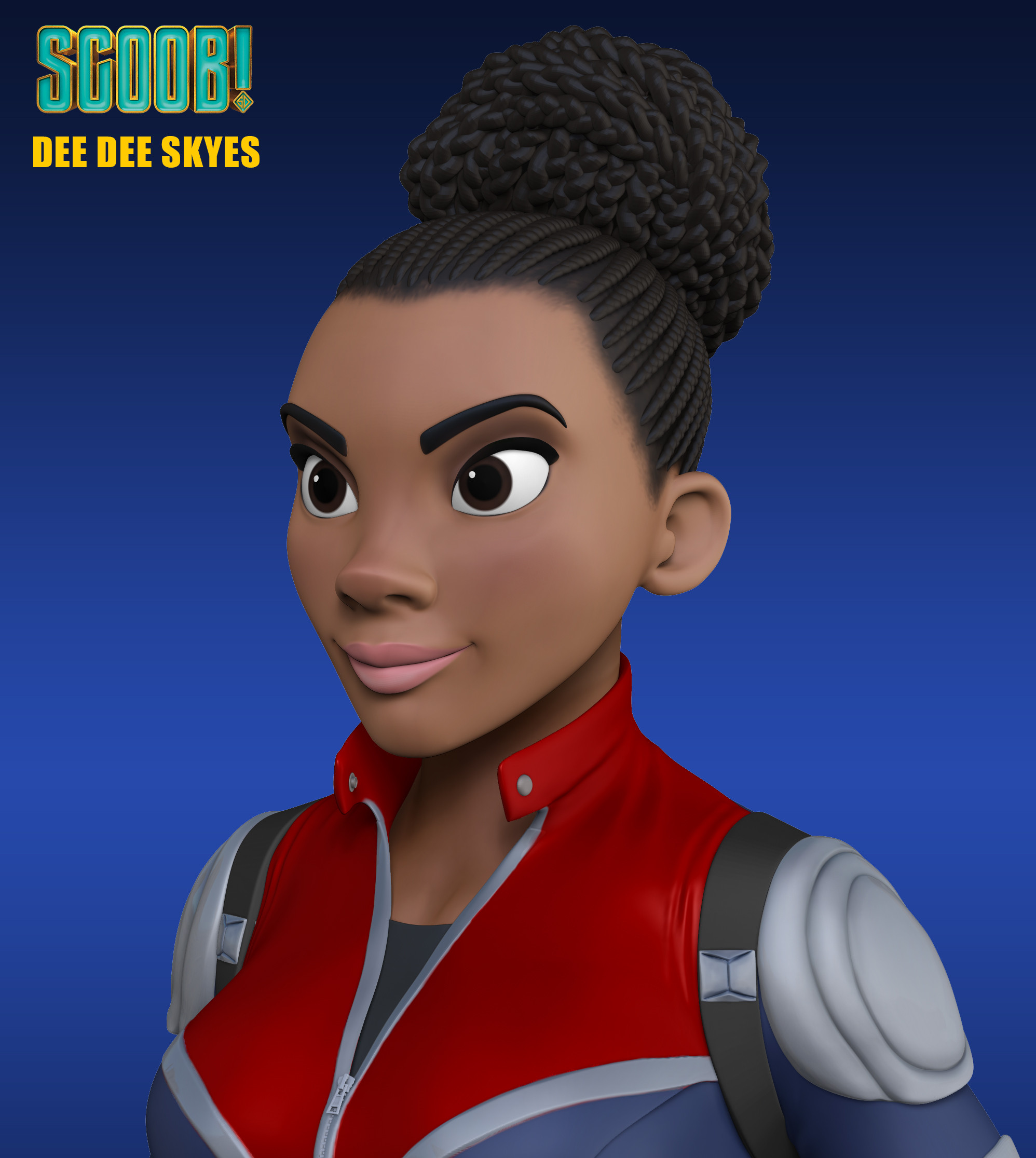 Dee Dee original concept sculpt