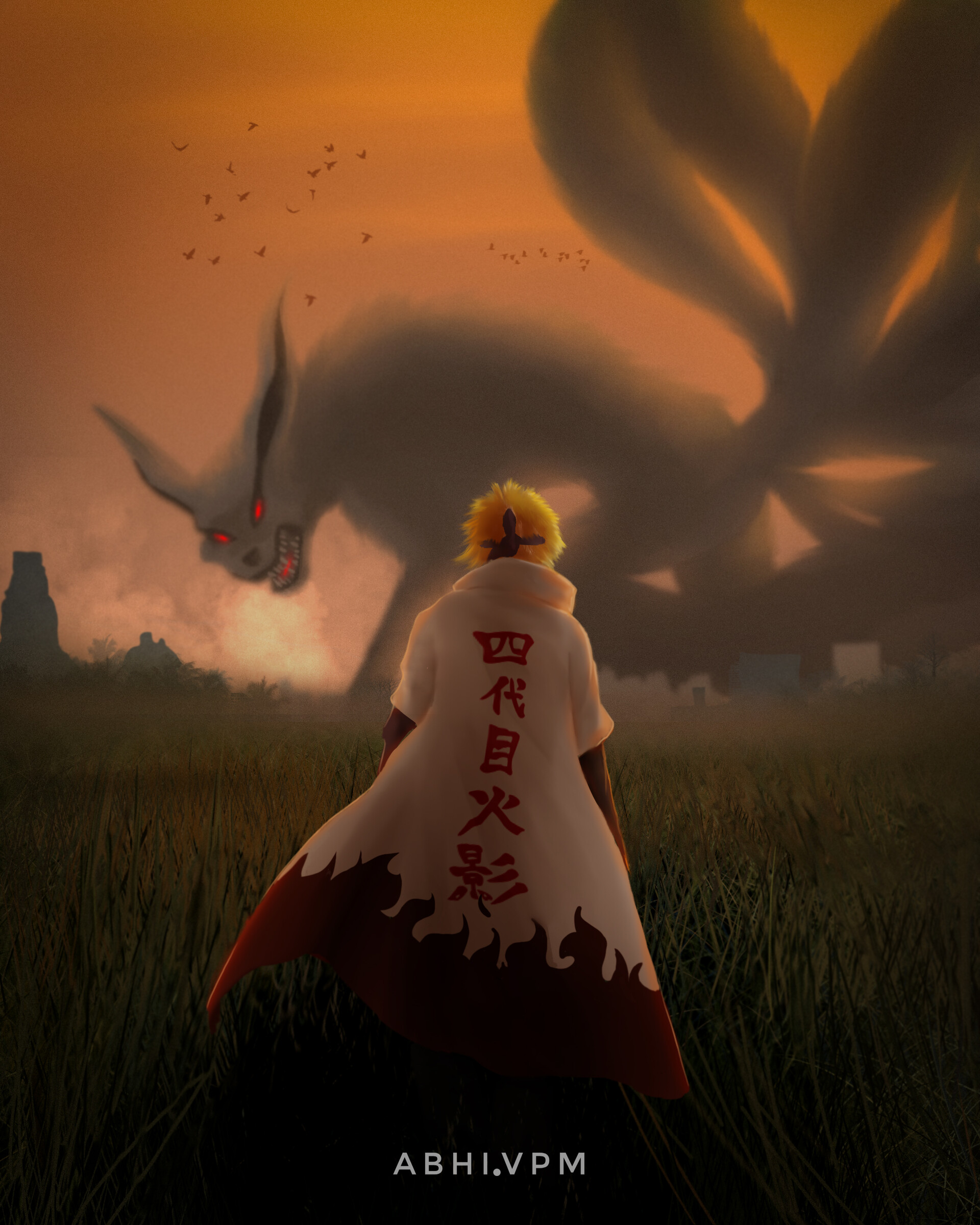 ArtStation Yellow flash of the leaf