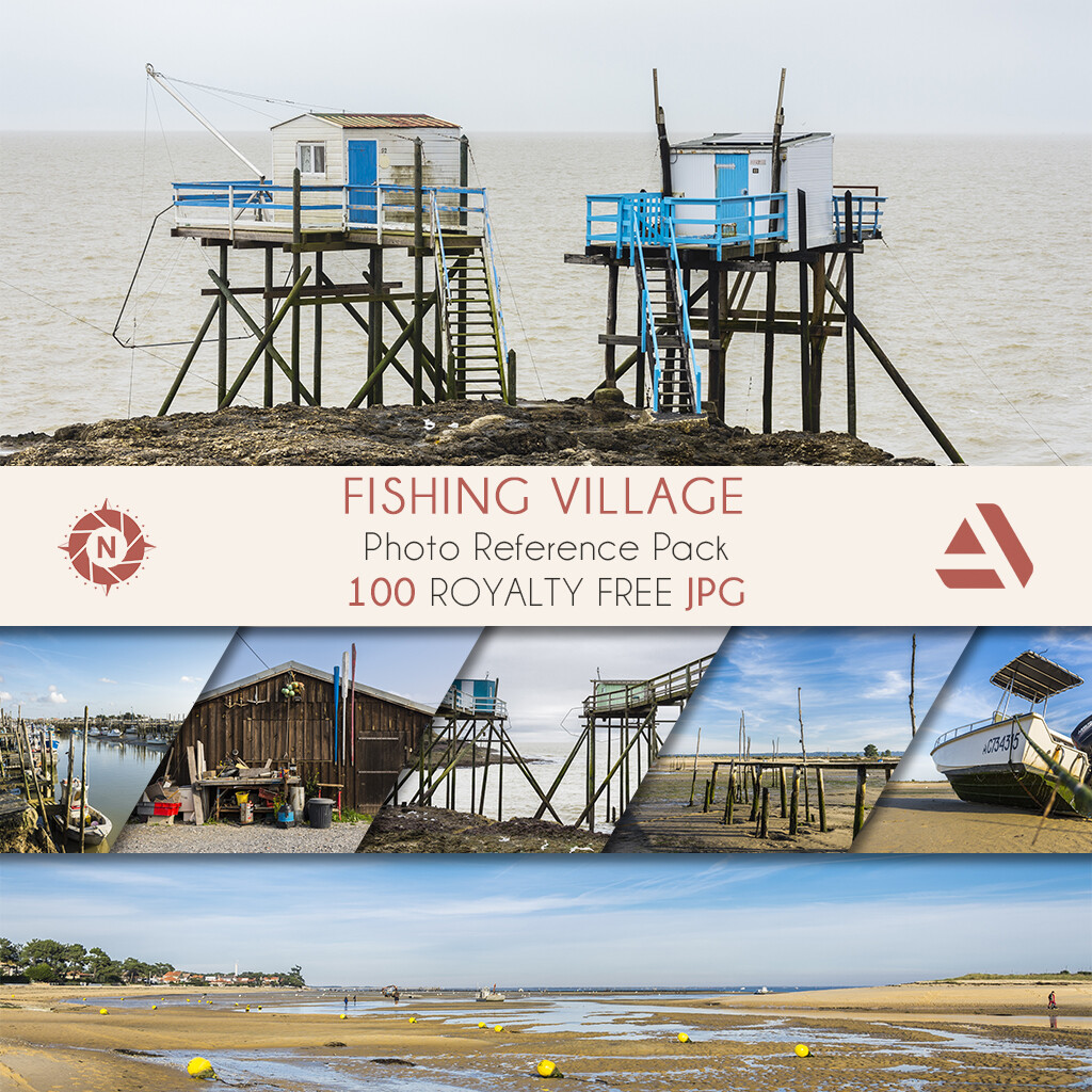 Photo Reference Pack: Fishing Village

https://www.artstation.com/a/165897