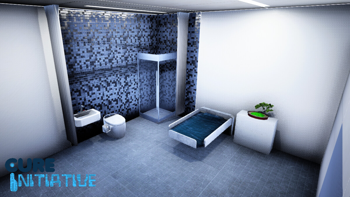 ArtStation SciFi Laboratory Bedroom