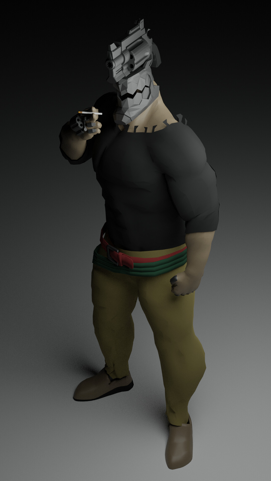 ArtStation - Inui Juzo (no guns life)