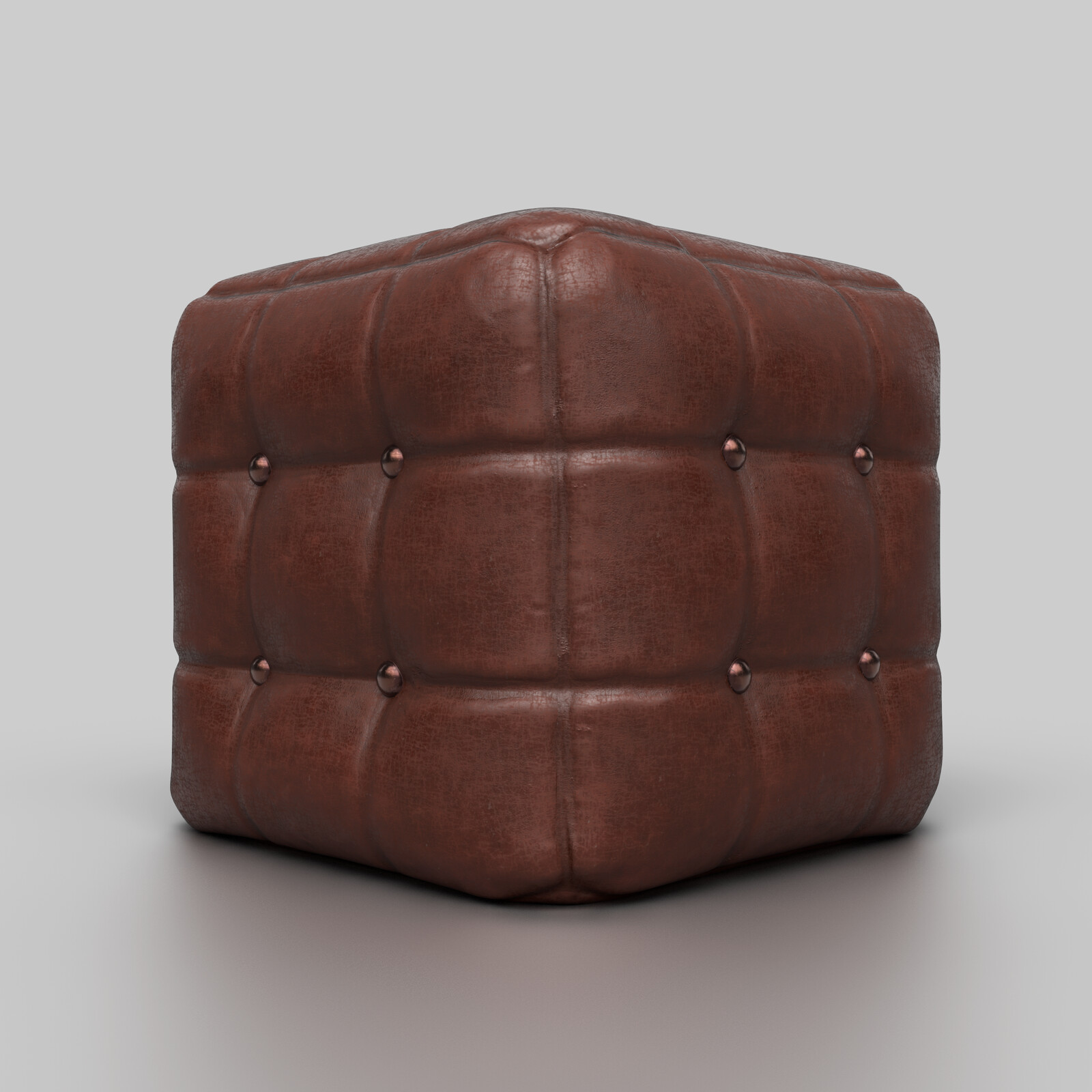 Chesterfield Ottoman - Prop