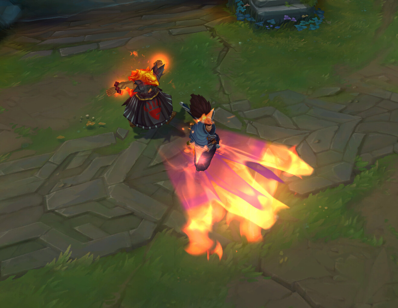 R Flames Cone