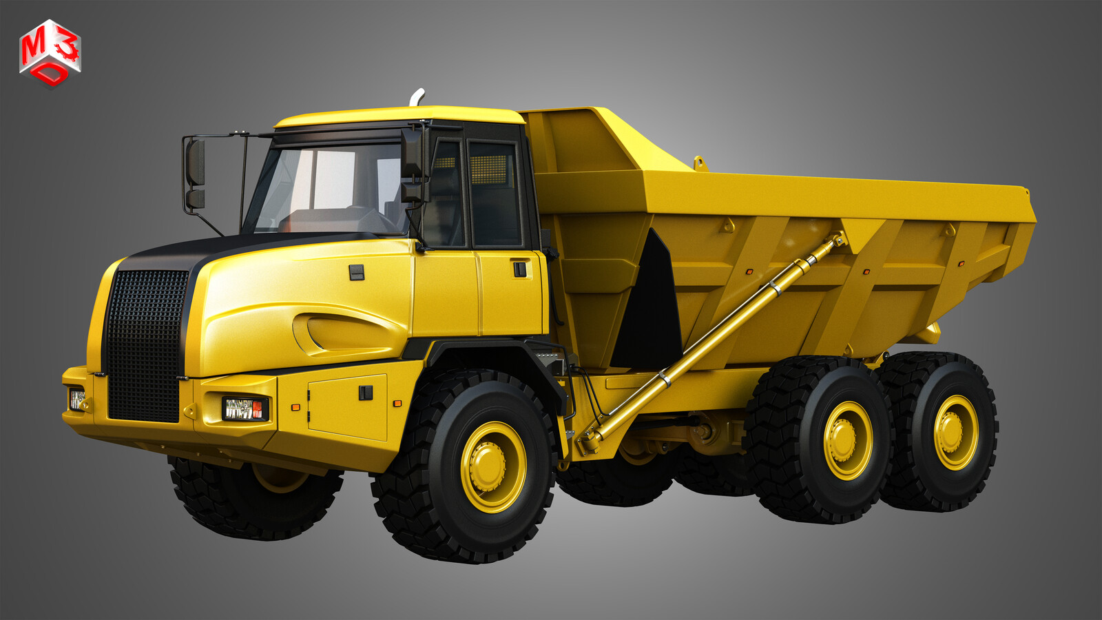 300D II Articulated Dump Truck 3D model