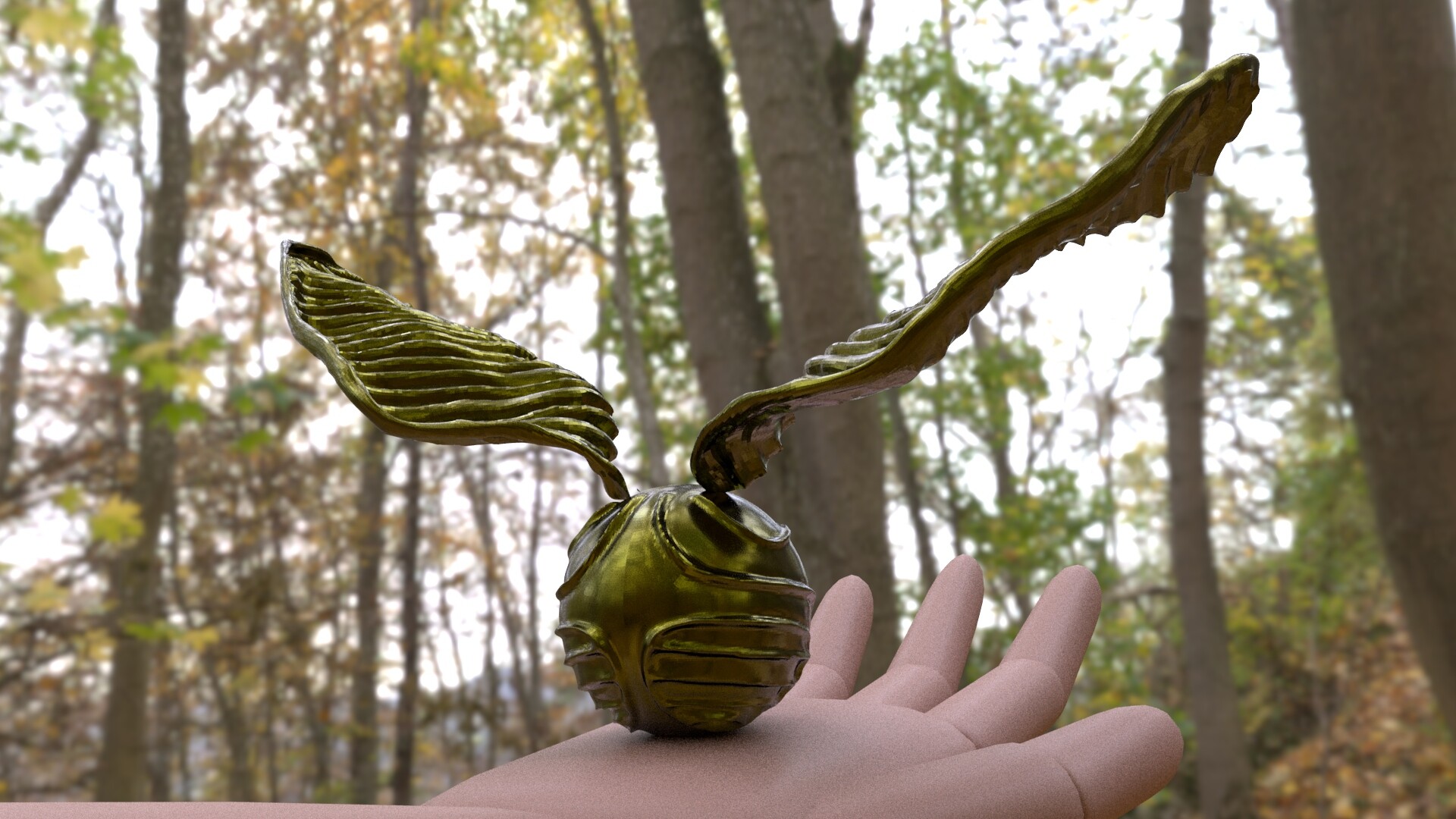 gabriela d alessio golden snitch 3d