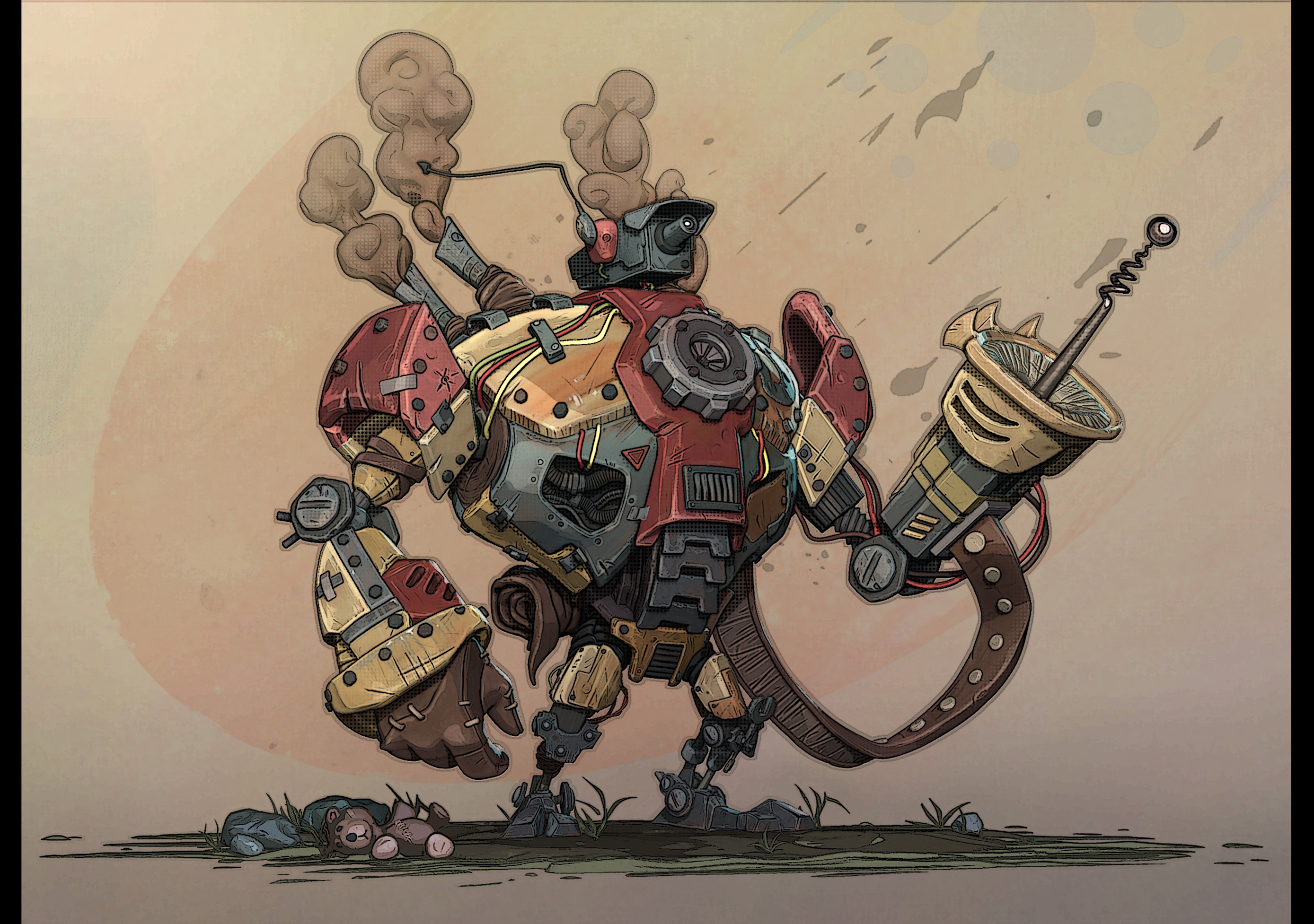 Brad Myers - Cartoon Robot