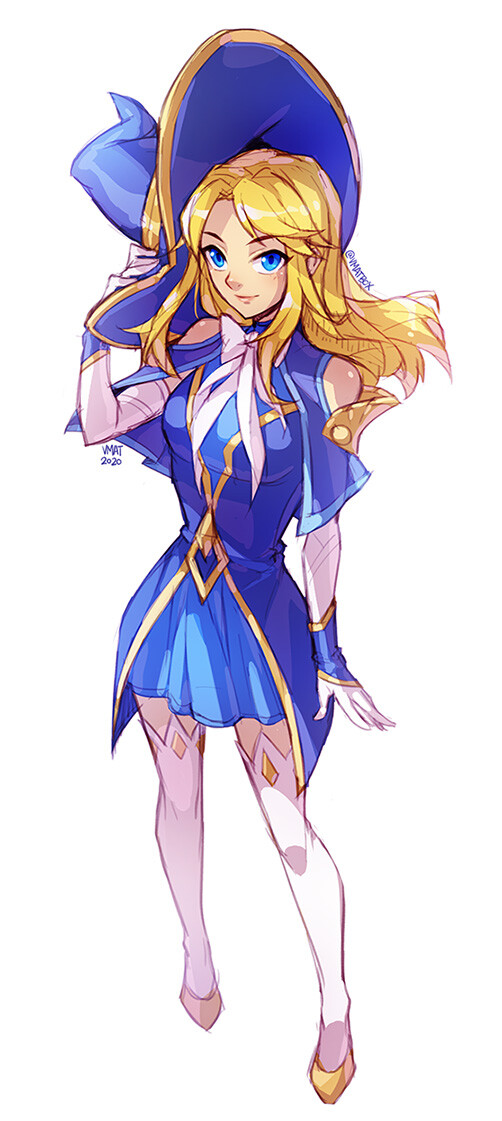 viviane matsukuma sorceress lux wildrift2 by vmat