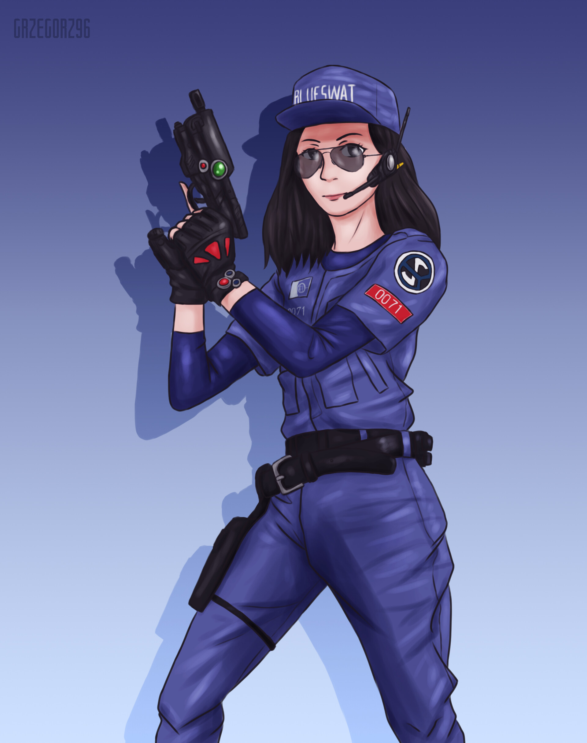 ArtStation - Blue SWAT ブルースワット