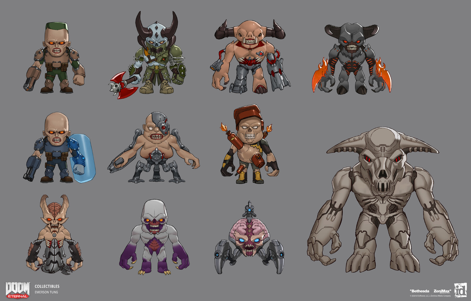 doom eternal plush toys