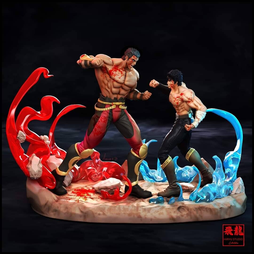 北斗の拳 ラオウ ケンシロウ 戦い 北斗の拳 200X WF2000 限定