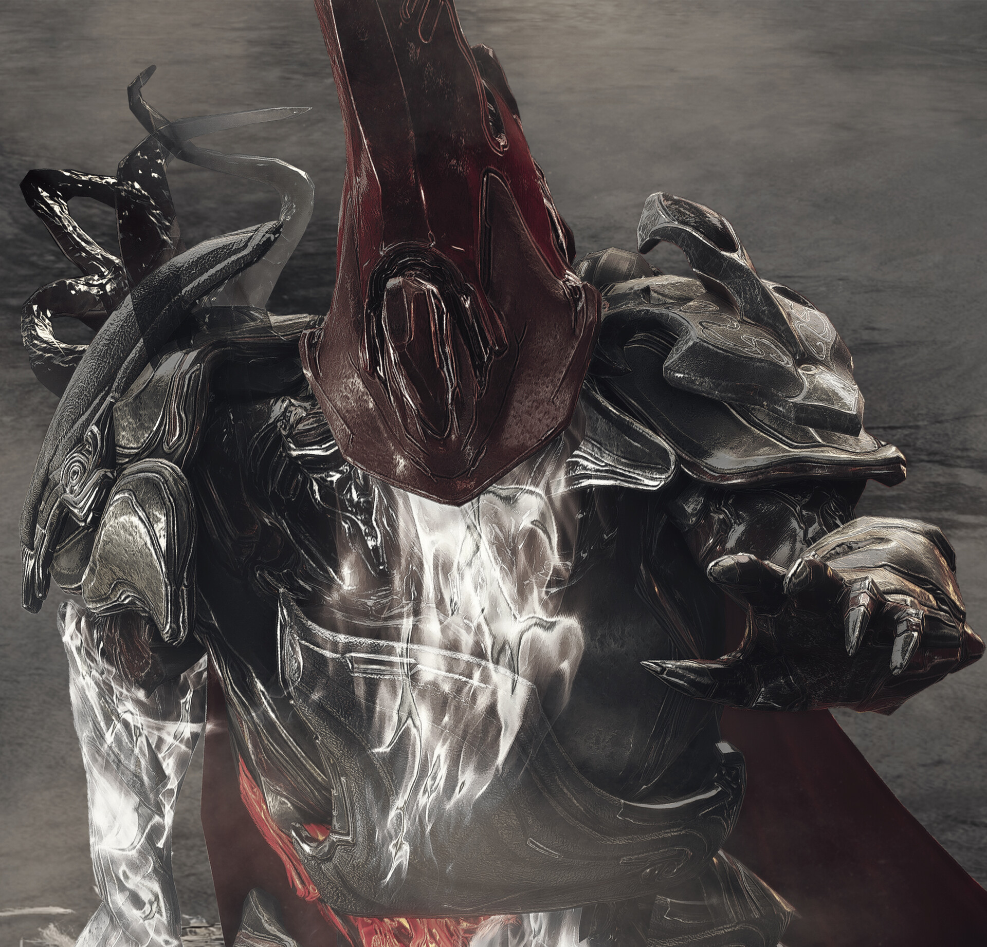 Slave Knight Gael Phone Wallpaper Artstation Warframe Dark Souls 3 Cosplay Revenant As Slave Knight Gael Zeezorockout cosplay revenant as slave knight gael
