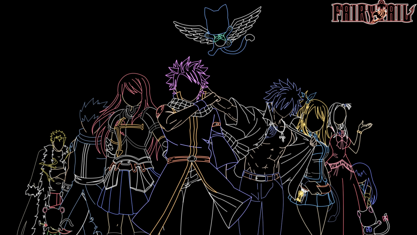 Artstation Neon Fairy Tail Nate Andert