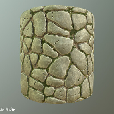 Stylised Stone Road