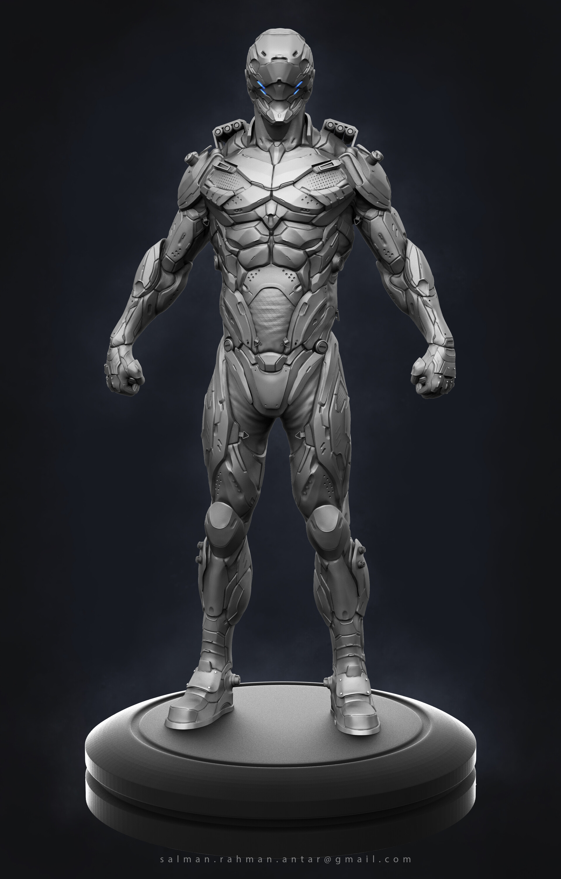 ArtStation - High poly Sci-fi Character Concept