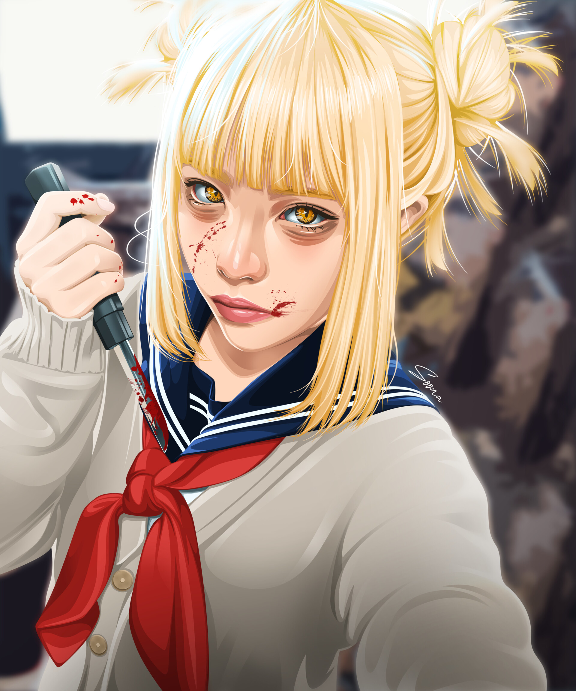 Artstation Toga Himiko Fanart My Hero Academia Soona Creative