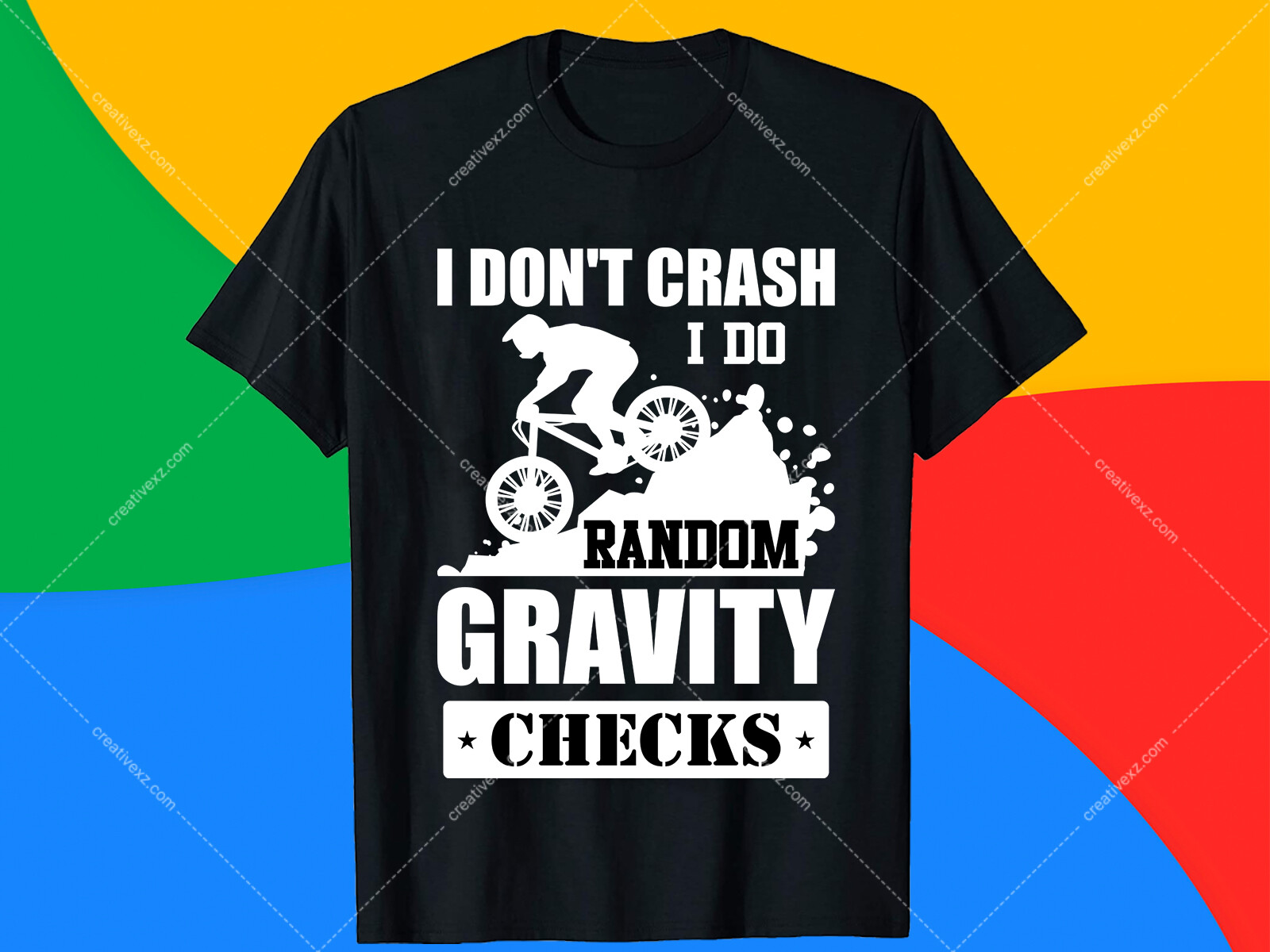 ArtStation - I don't crash i do random gravity checks T Shirt Design.
