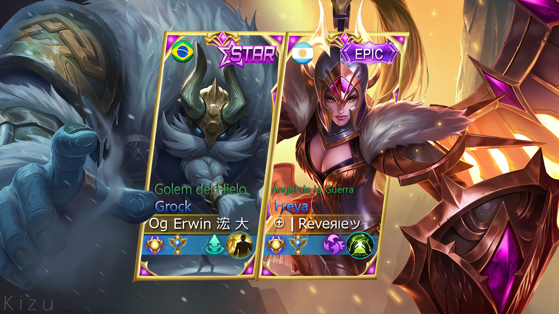 Artstation Edits De Duo Kizu Hiruuji Game discussiona message to the mobile legends community about smurf accountes (self.mobilelegends). artstation edits de duo kizu hiruuji