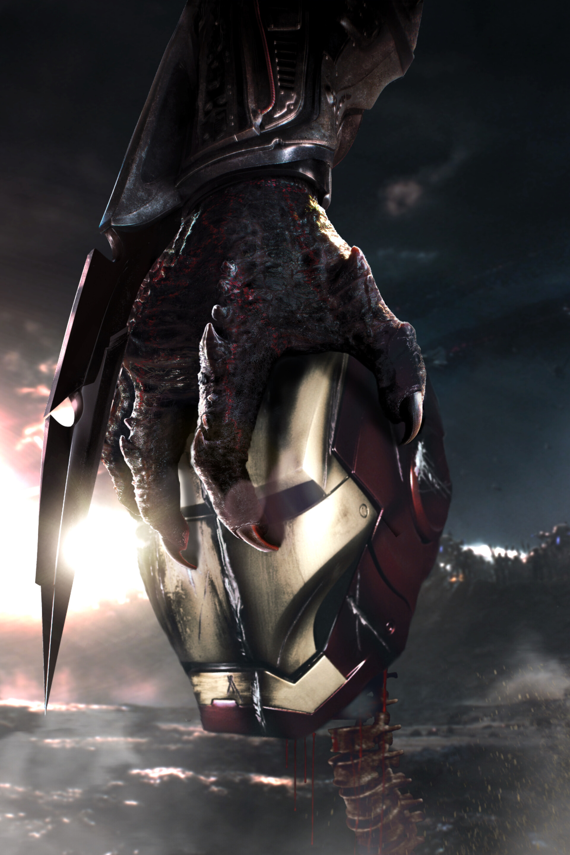 ArtStation Death Tony Stark