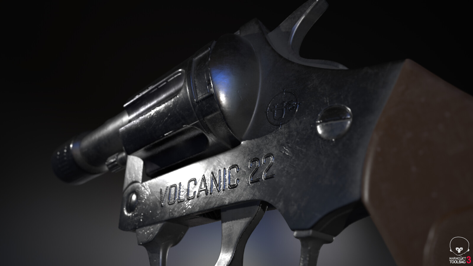 Peter Aziz Volcanic 22 Starter pistol