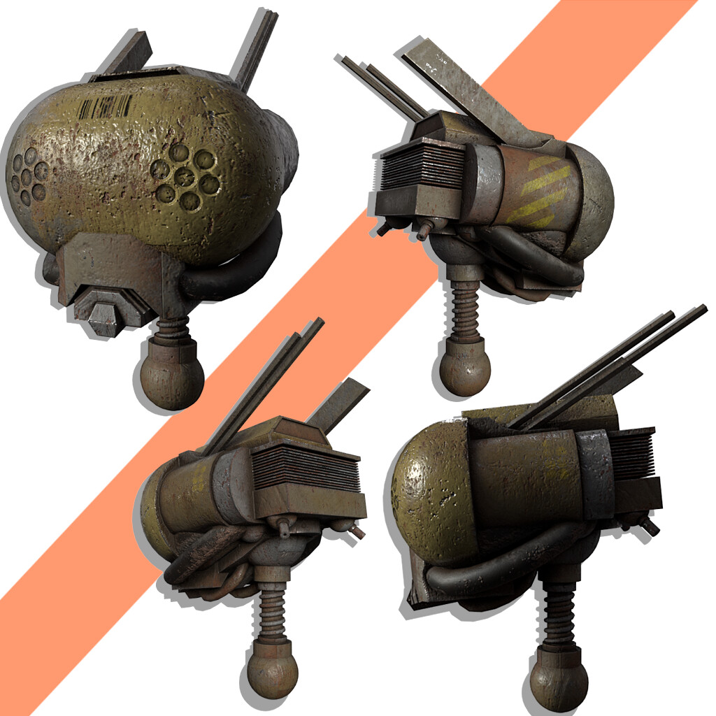 ArtStation Kenshi Fanart Skeleton Bust