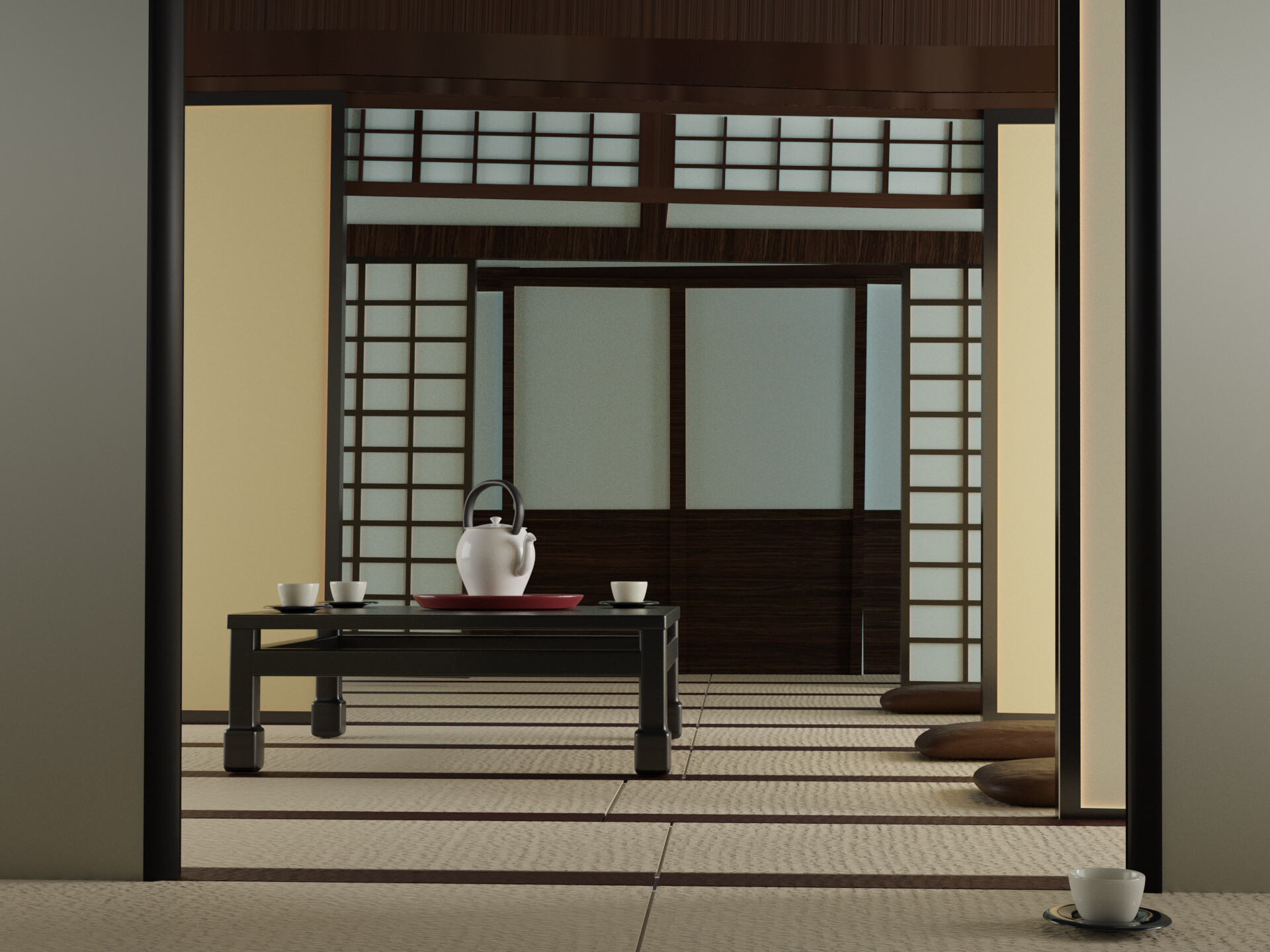 Artstation Yasujiro Ozu S Room Leticia Gabriela Artstation Yasujiro Ozu S Room Leticia Gabriela
