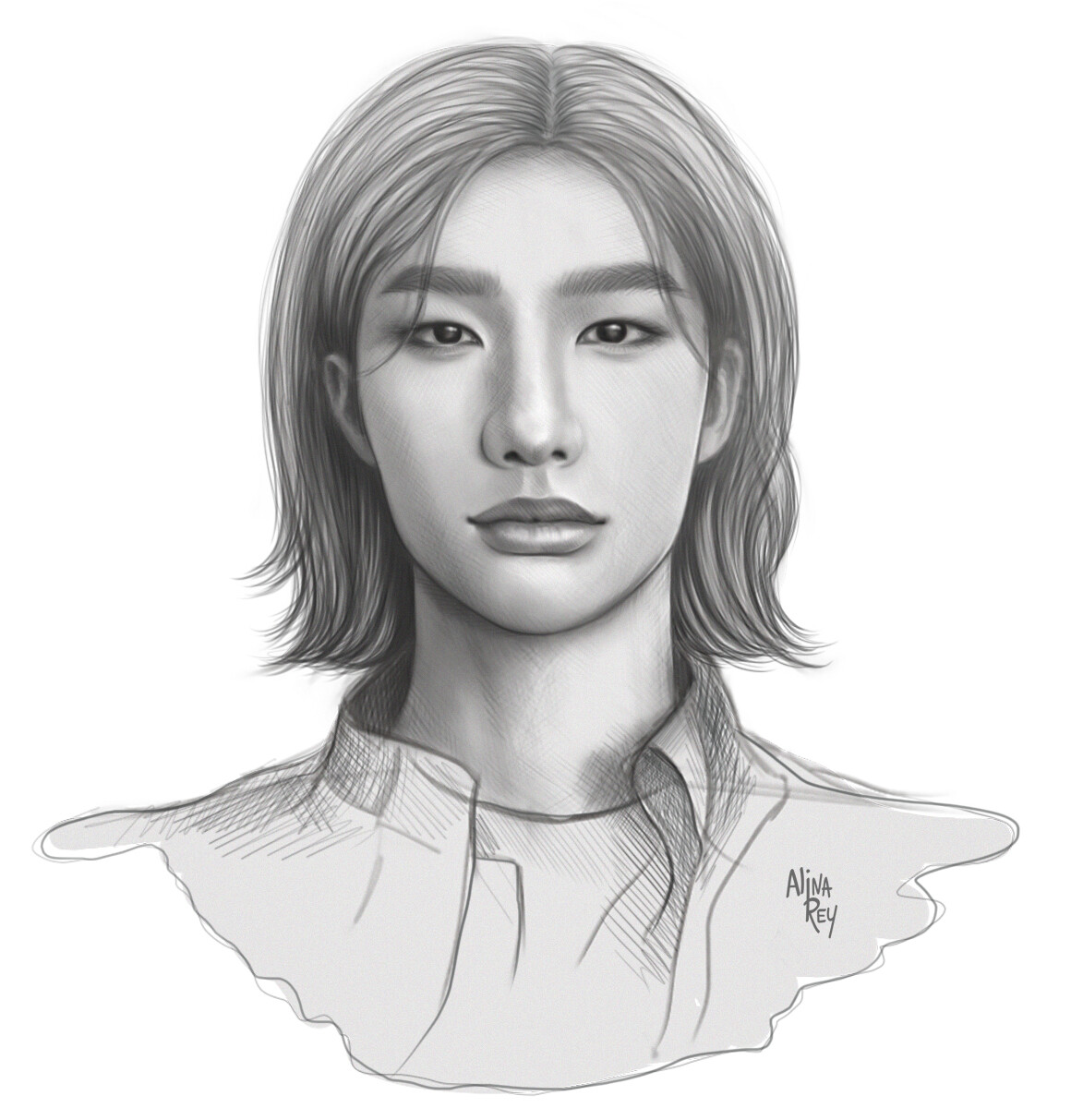 Рисунок хенджина из стрей кидс