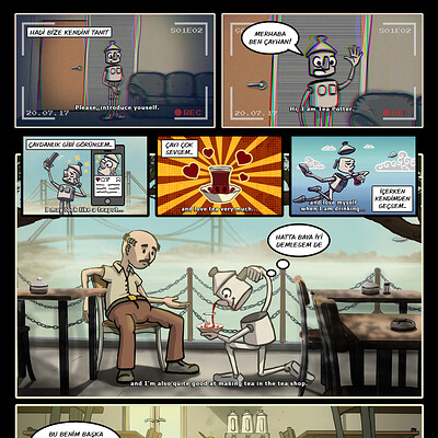 Ozgur serdar altunoglu cayhan comics s01 e02 by serdicim
