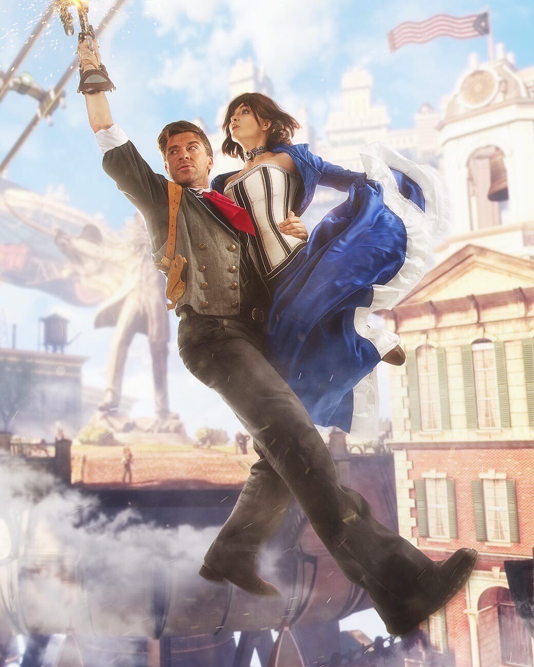 BioShock Infinite mostra a origem dos protagonistas Booker e Elizabeth