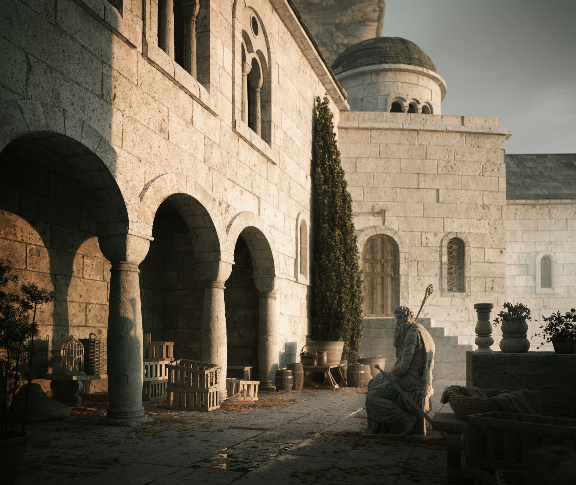 ArtStation - Minas Tirith