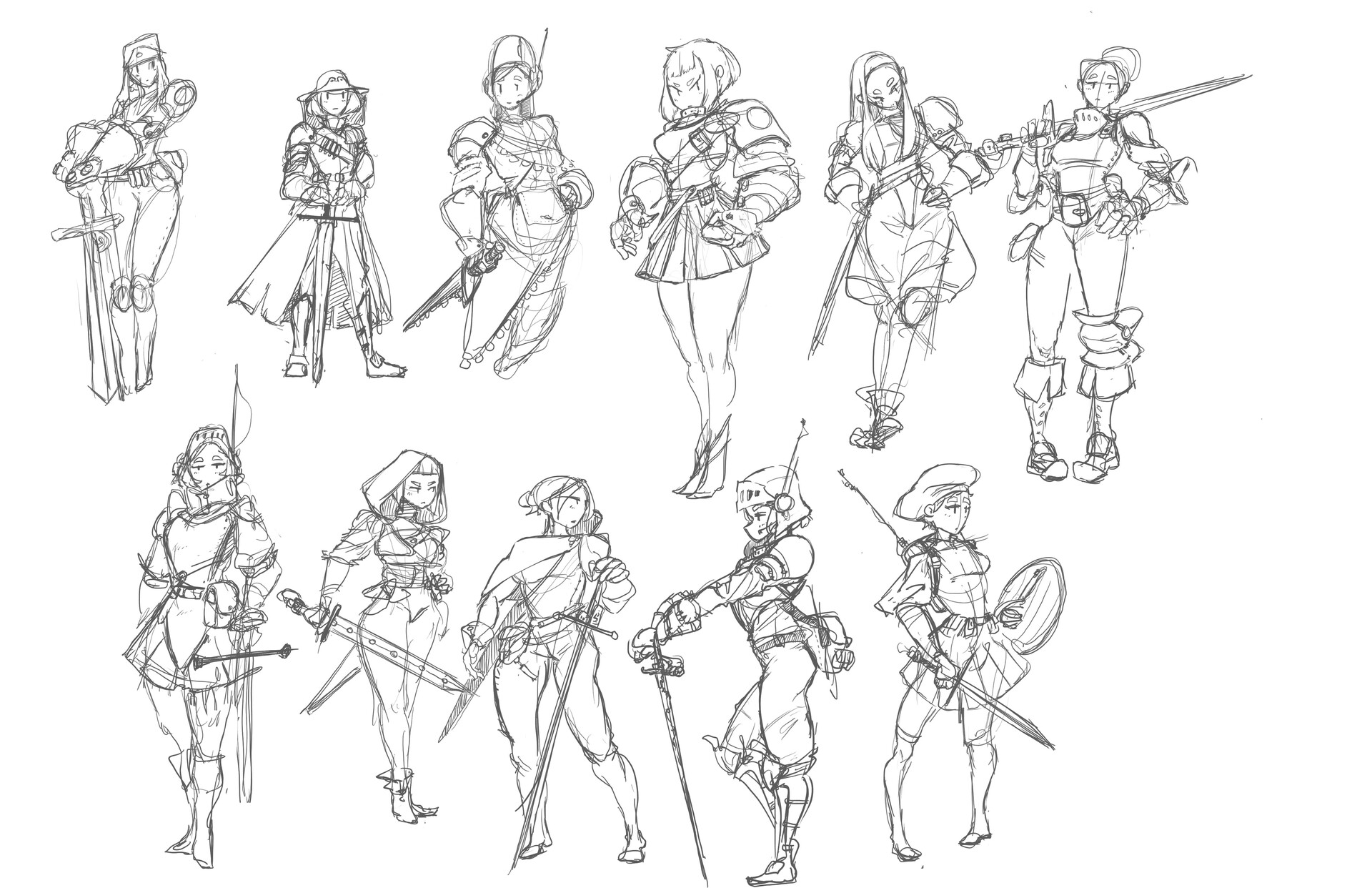 Pose Reference — I've been working on a lot of new poses for the...