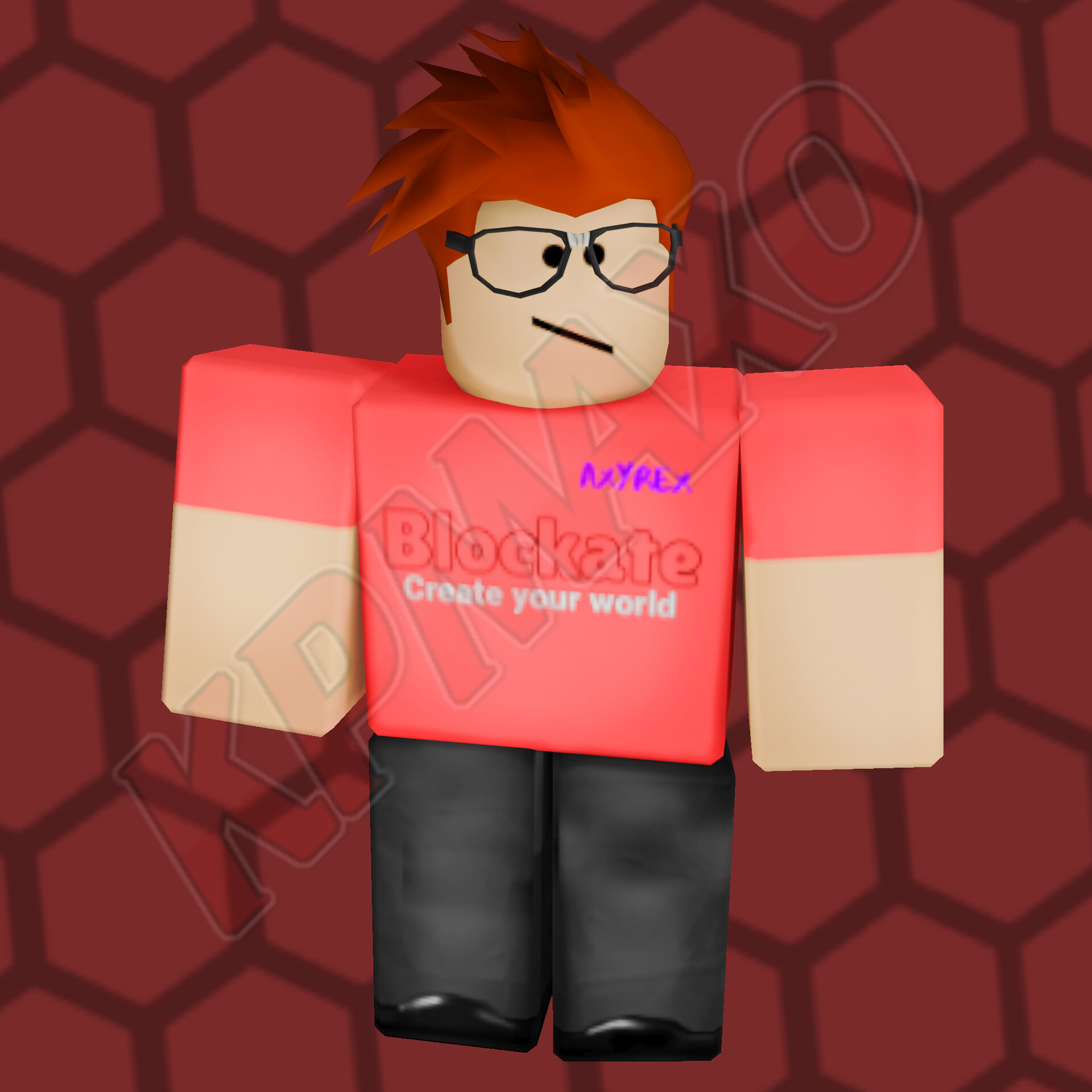 design a detailed gfx of your roblox character