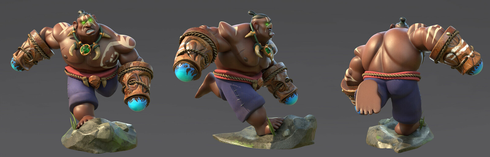 Kumma 

FULL PROJECT -
https://www.artstation.com/artwork/q9AG6P