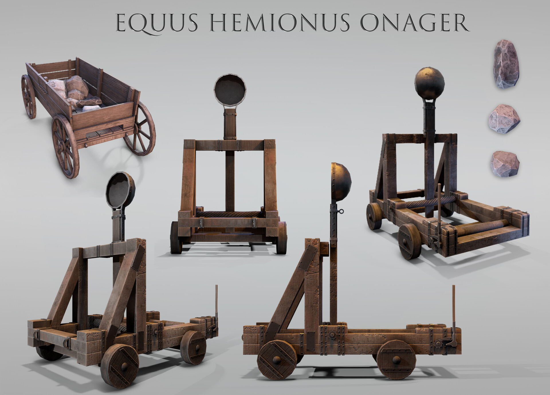 ArtStation - Catapult (Onager )