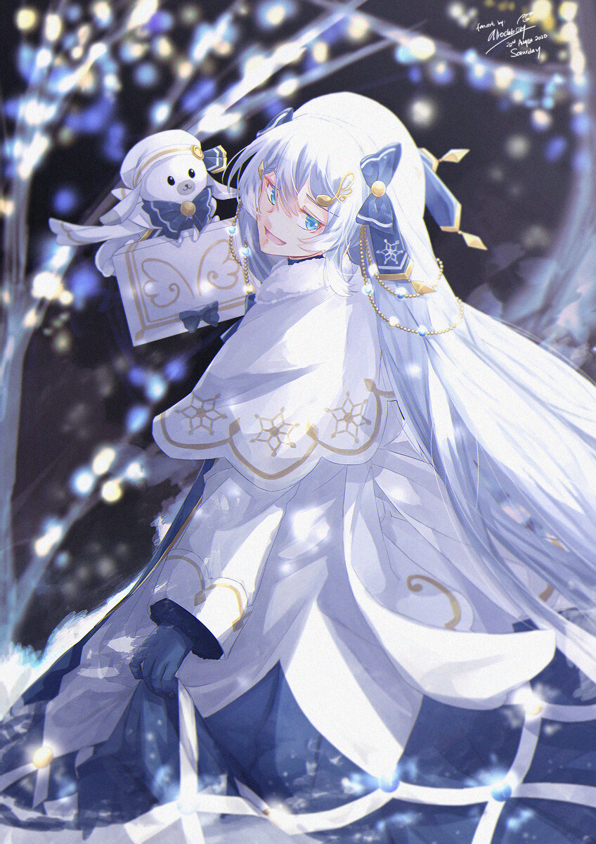 Artstation Snow Miku 2021 1 Altoclub 1229 They also make a big snow sculpture of that years snow miku at the sapporo snow festival where they sell the first snow miku merchandise for that year! artstation snow miku 2021 1