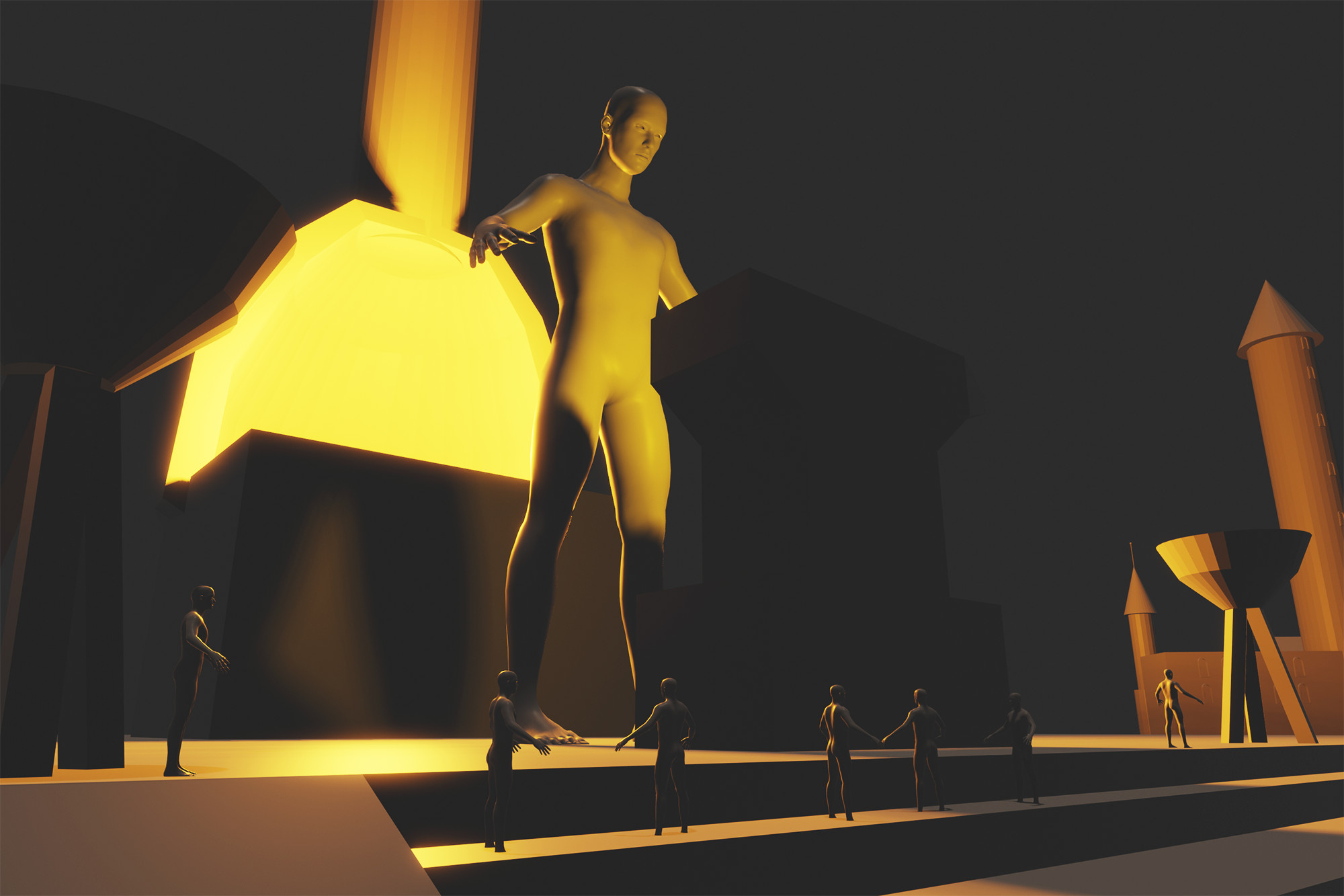 Blender mockup