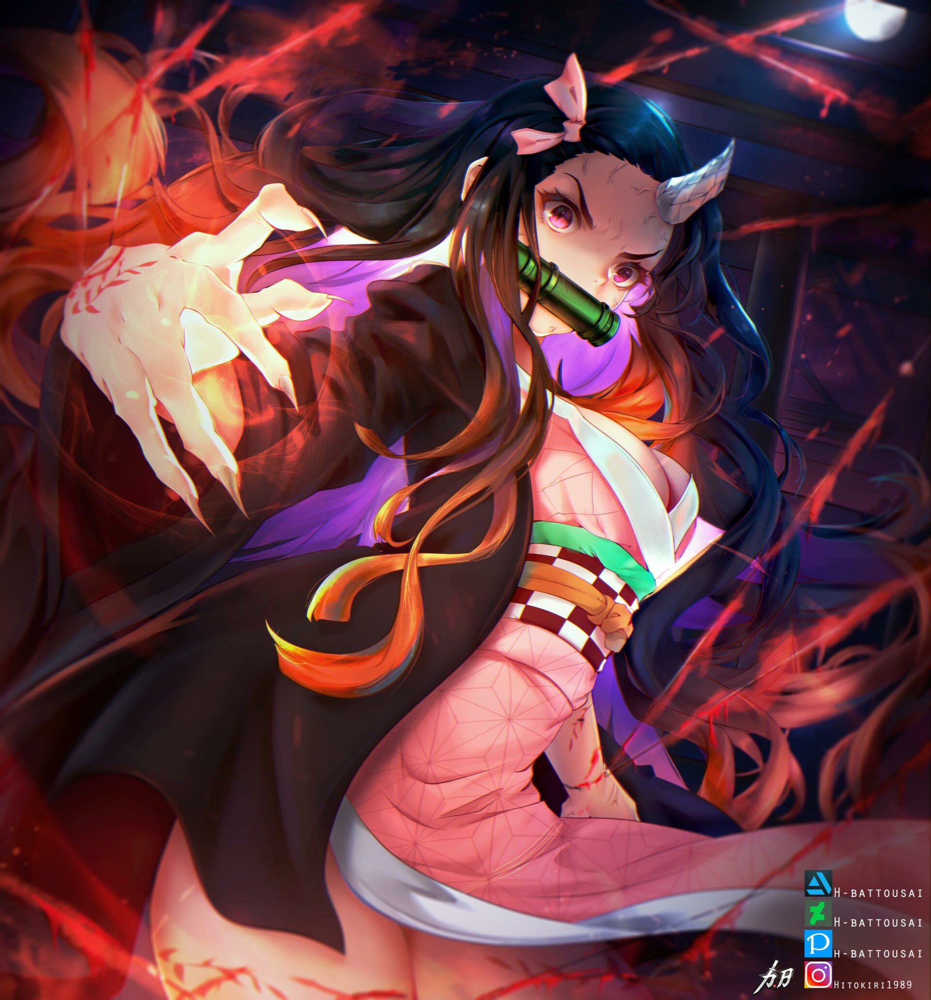 Nezuko Devil.