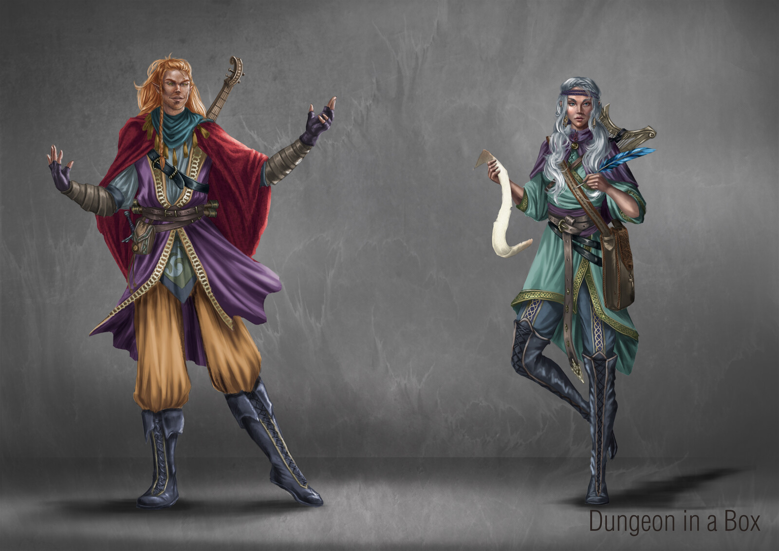 Half-Elf Bards