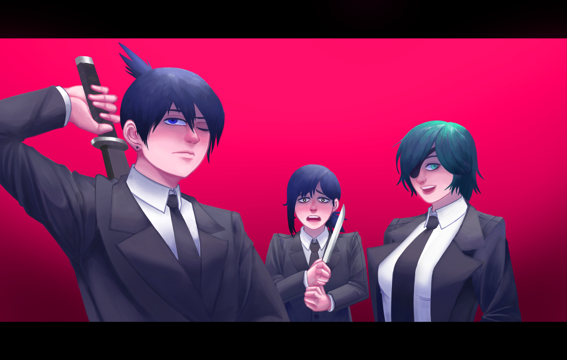 ArtStation Devil Hunter Crew CHAINSAWMAN