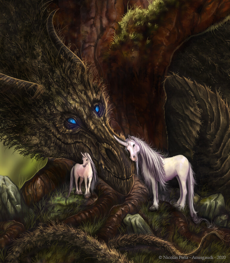 Nicolas Peña Amisgaudi The Dragon and the Unicorn.