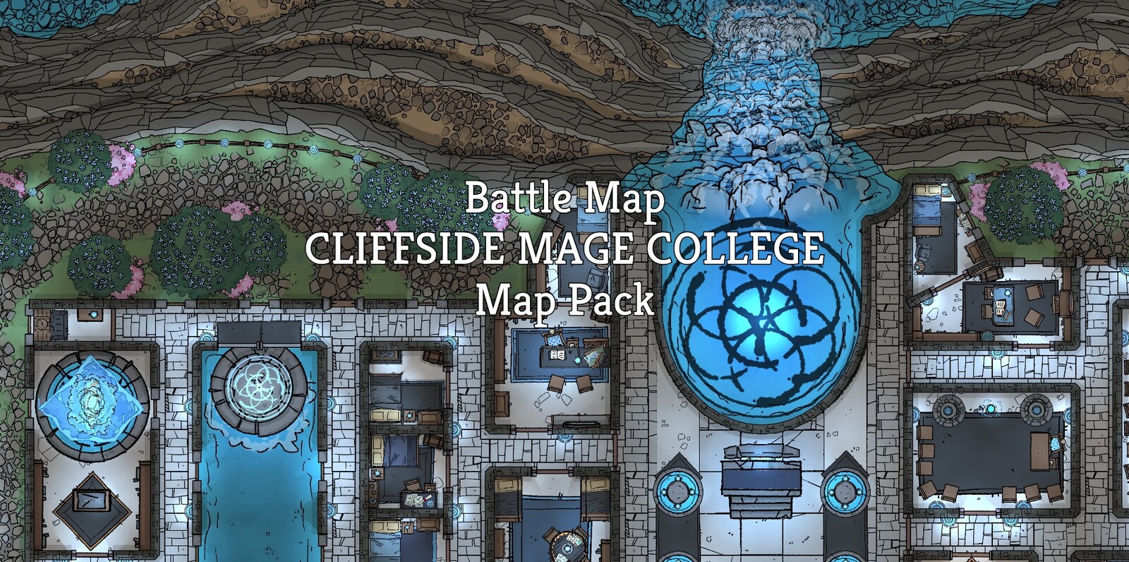 Cliffside Mage College | Battle Map