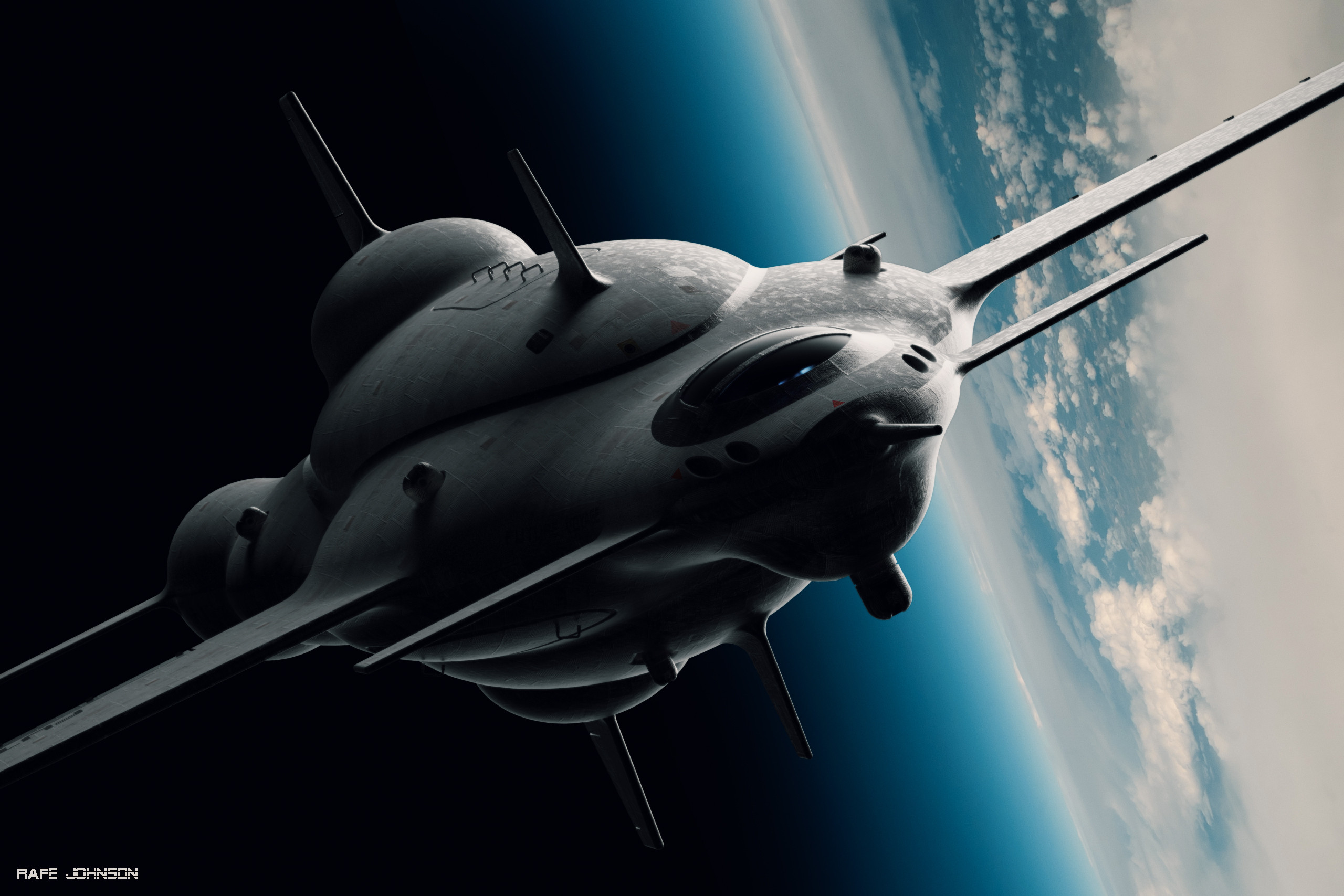 Rafe Johnson Spaceship Design